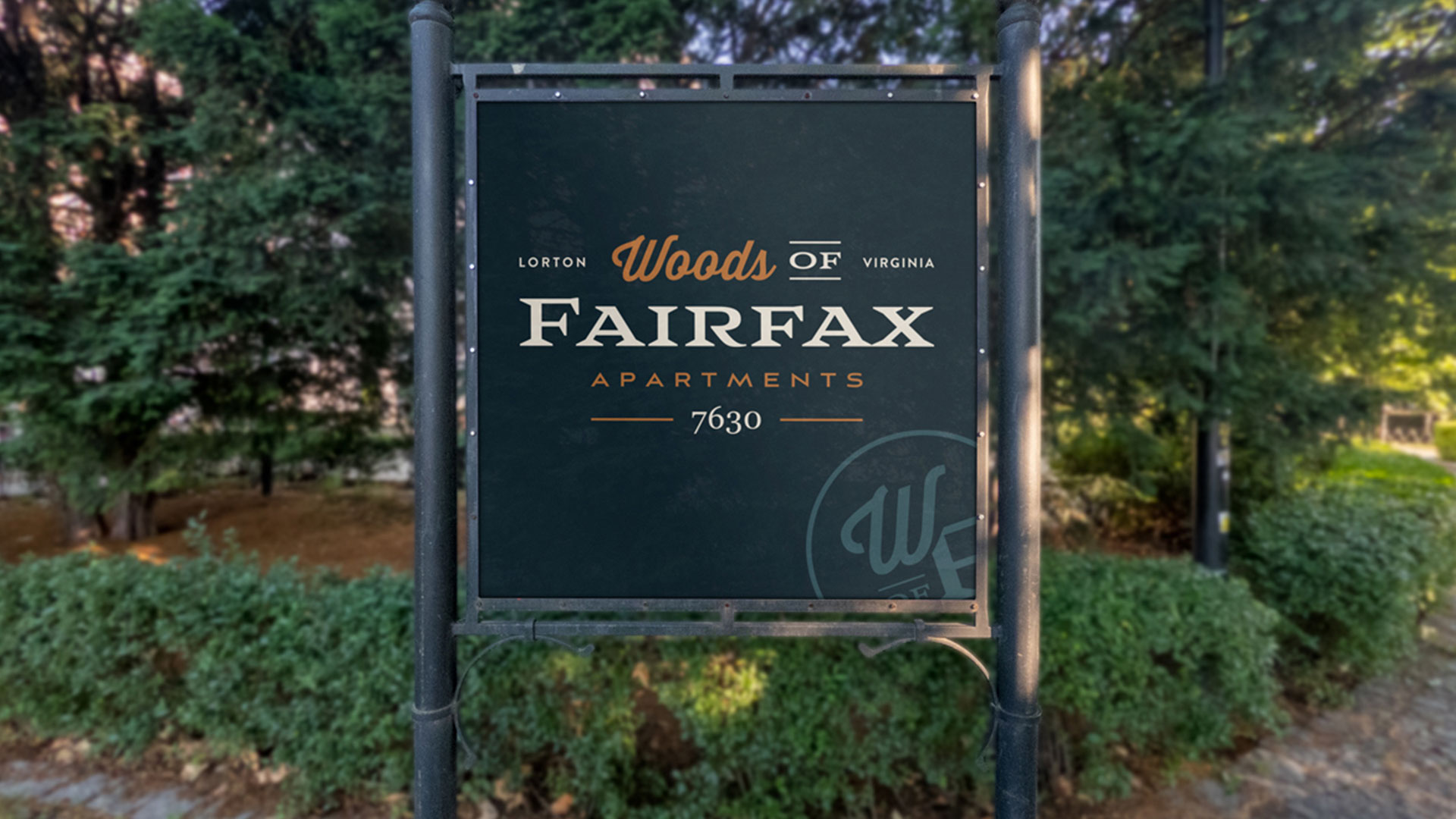 Woods of Fairfax Sign