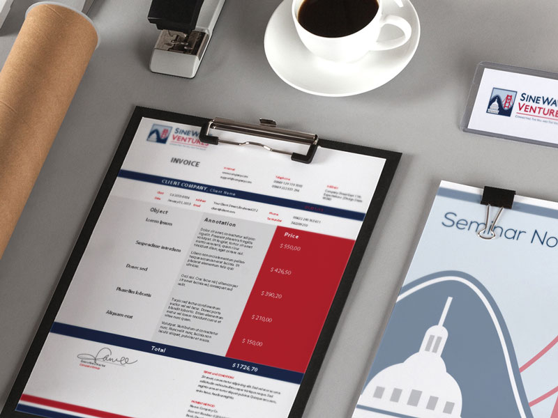 SineWave Ventures Brand Identity